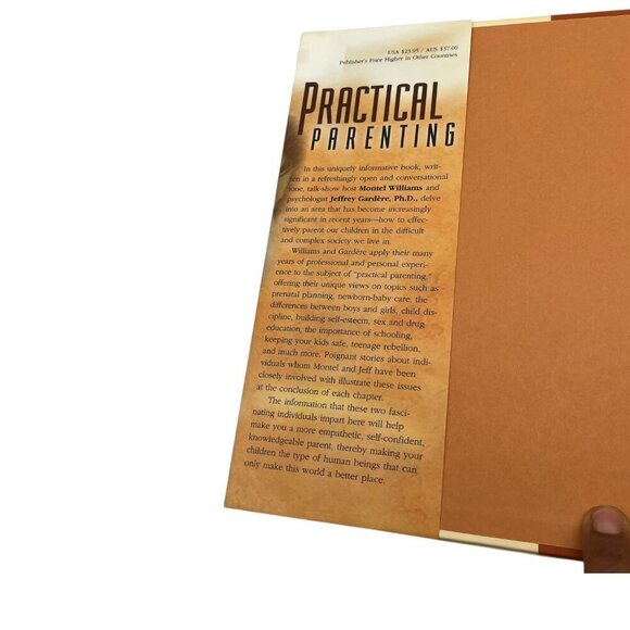 Practical Parenting By Montel Williams & Jeffrey Gardère Ph.D.  2000 Hardcover - Picture 6 of 16